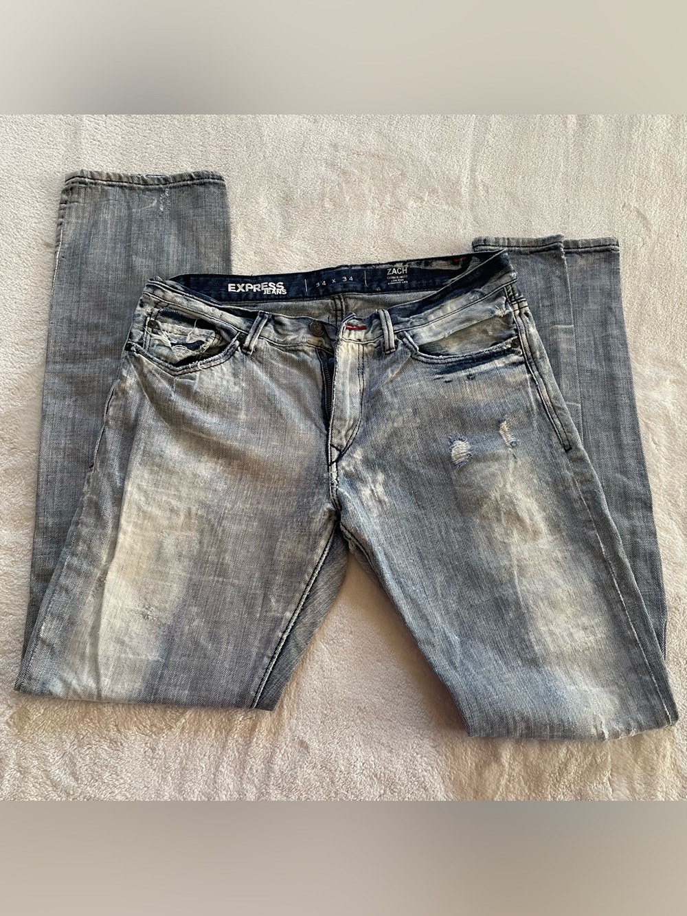 Express Jeans Zach Style Low Rise Men's 34 x 34